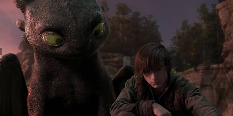 La amistad de Chimuelo e Hipo